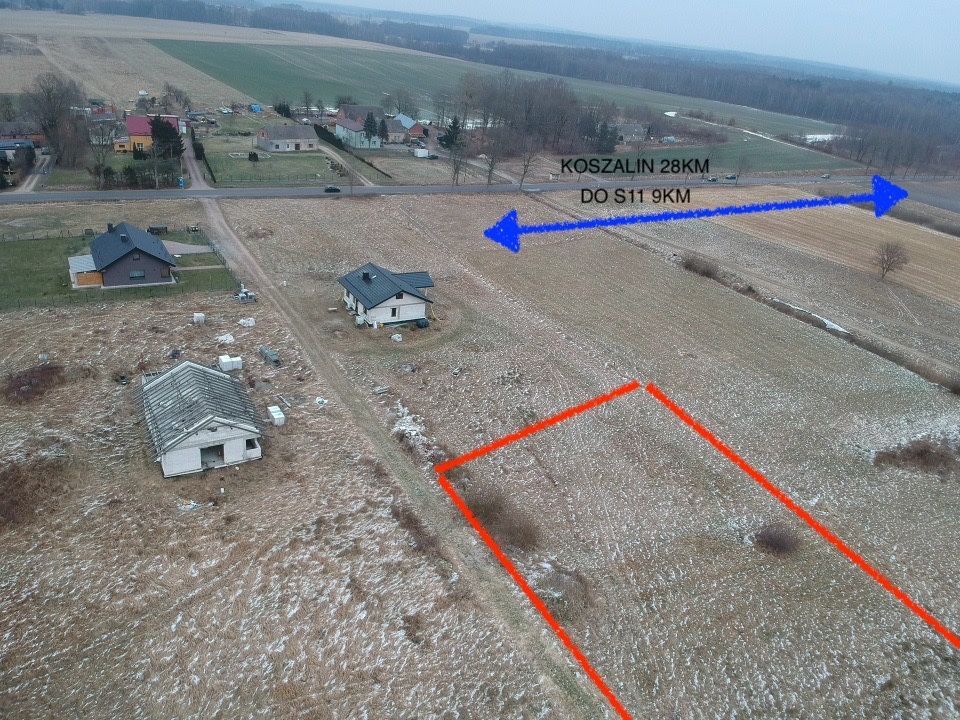 Działka budowlana Pomianowo