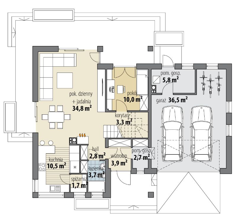 dom wolnostojący Wola Mała. Zdjęcie 5