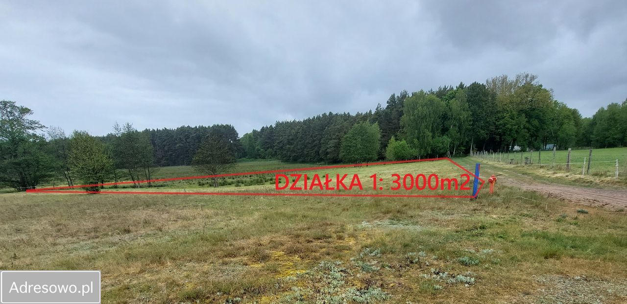 Działka rolna Domysłów