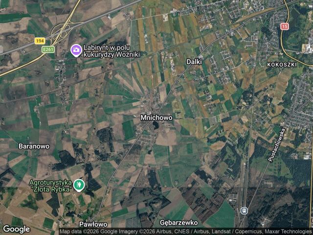 Działka budowlana Mnichowo. Zdjęcie 1