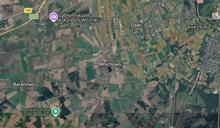 Działka budowlana Mnichowo