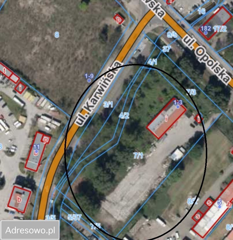 Działka budowlana Wrocław Krzyki, ul. Opolska. Zdjęcie 4