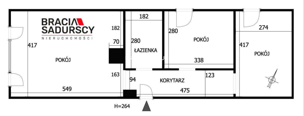 Mieszkanie 3-pokojowe Kraków Zwierzyniec, ul. Piotra Borowego. Zdjęcie 20