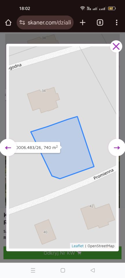 Działka budowlana Dębica, ul. Promienna. Zdjęcie 2
