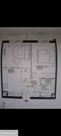 Mieszkanie 2-pokojowe Kowale, ul. Zeusa. Zdjęcie 1