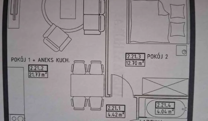 Mieszkanie 2-pokojowe Kowale, ul. Zeusa