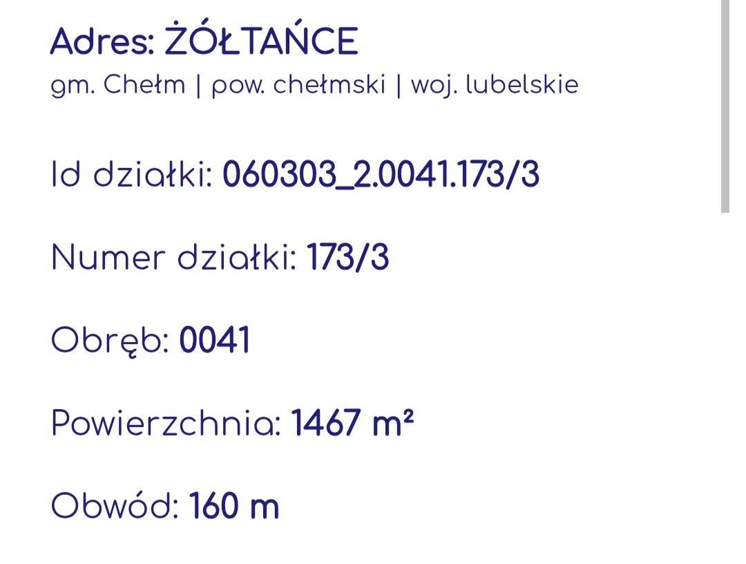 Działka rolno-budowlana Żółtańce. Zdjęcie 3