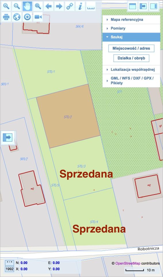 Działka budowlana Tarnobrzeg Miechocin, ul. Robotnicza. Zdjęcie 2