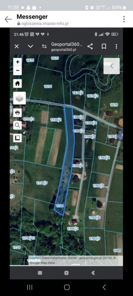 Działka budowlana Głogoczów. Zdjęcie 5