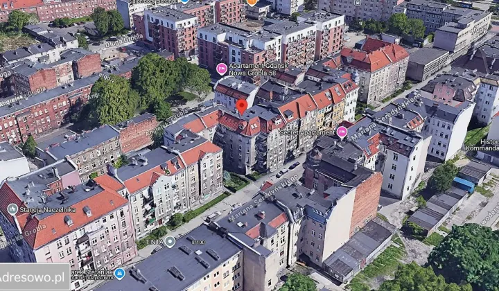 Mieszkanie 4-pokojowe Gdańsk Śródmieście, ul. Mariana Seredyńskiego
