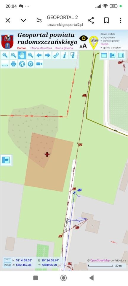 Działka rolno-budowlana Radomsko. Zdjęcie 2