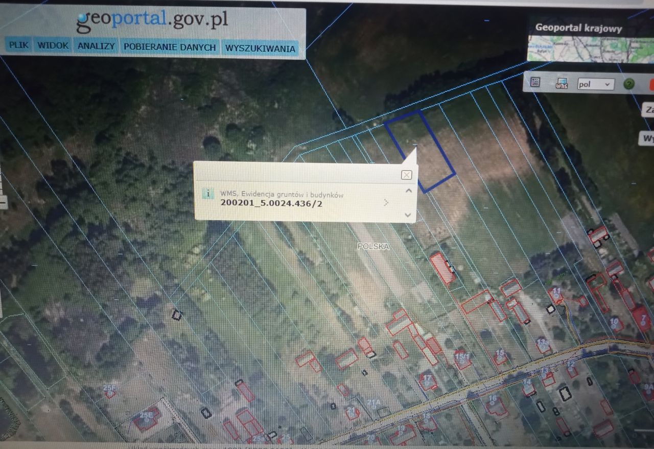 Działka rolna Ruszczany