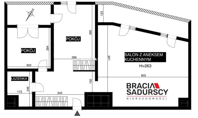 Mieszkanie 3-pokojowe Kraków Podgórze, ul. Zabłocie. Zdjęcie 20