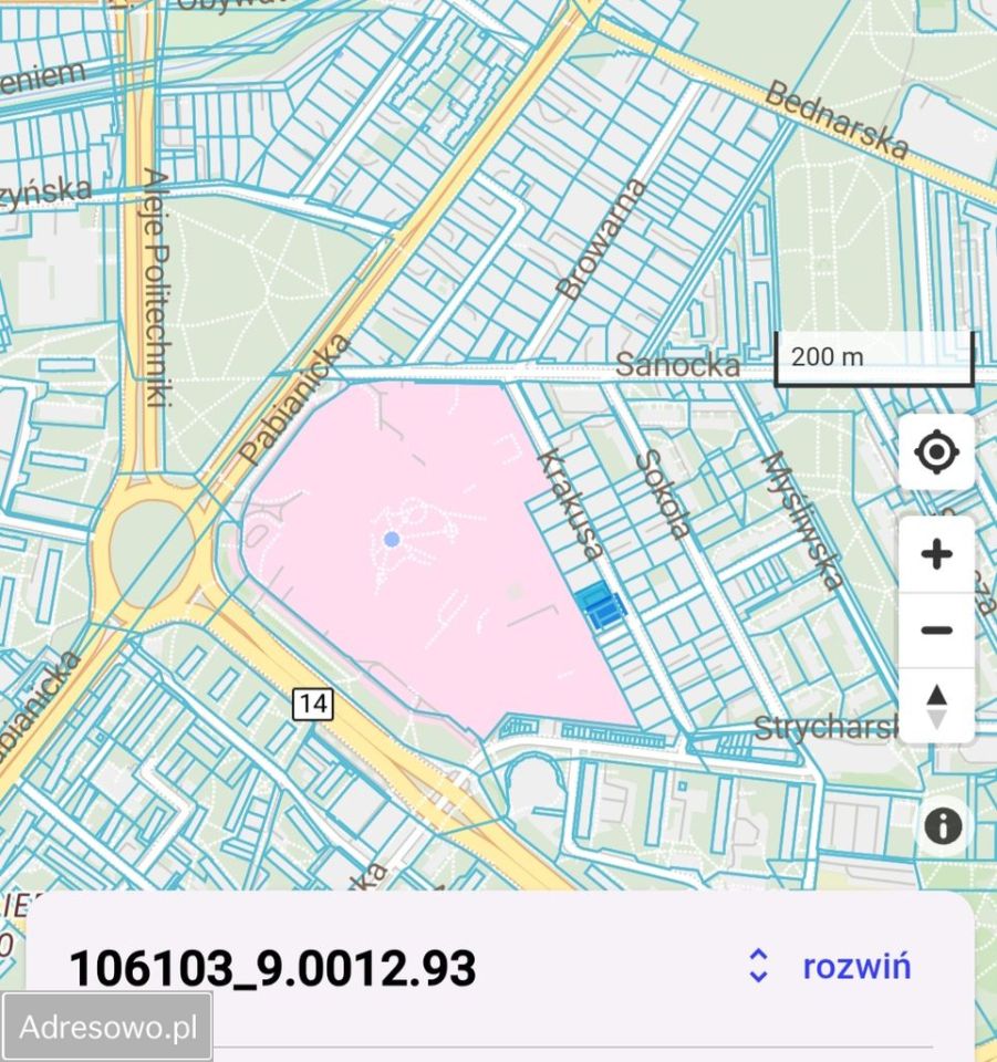 Działka budowlana Łódź Górna, ul. Krakusa. Zdjęcie 3