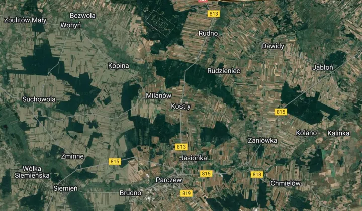 Działka rolna Kostry