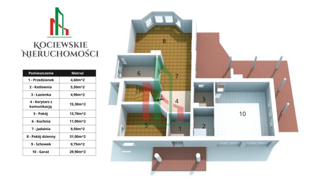 dom wolnostojący, 5 pokoi Godziszewo, ul. Osiedlowa. Zdjęcie 20