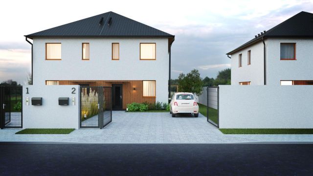 bliźniak, 4 pokoje Bychlew, Wschodnia. Zdjęcie 2