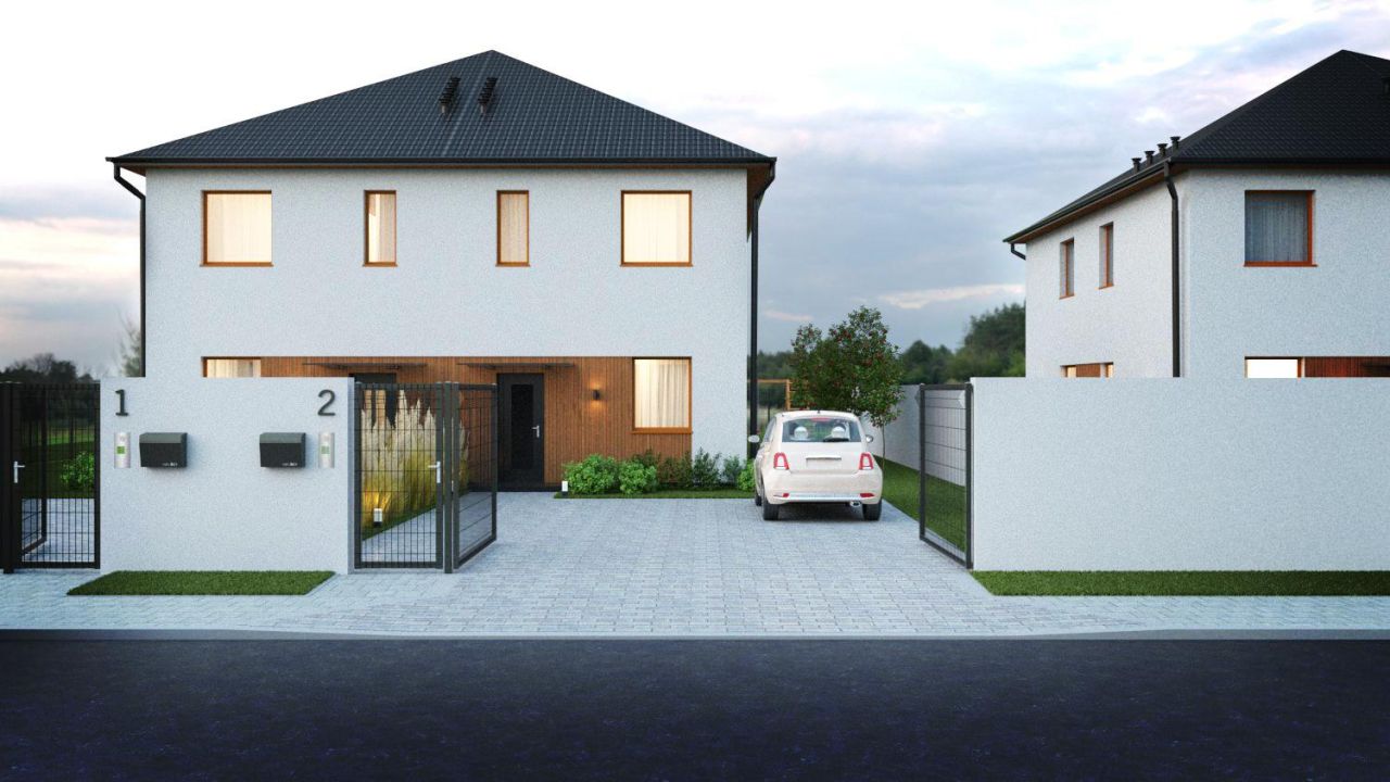 bliźniak, 4 pokoje Bychlew, Wschodnia. Zdjęcie 2