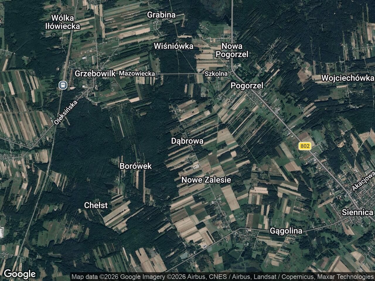 Działka budowlana Dąbrowa. Zdjęcie 1