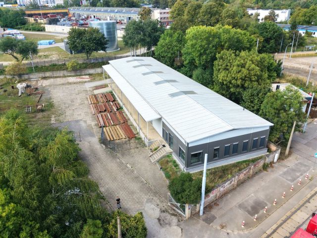 Hala/magazyn Szczecin, ul. Ludowa. Zdjęcie 1