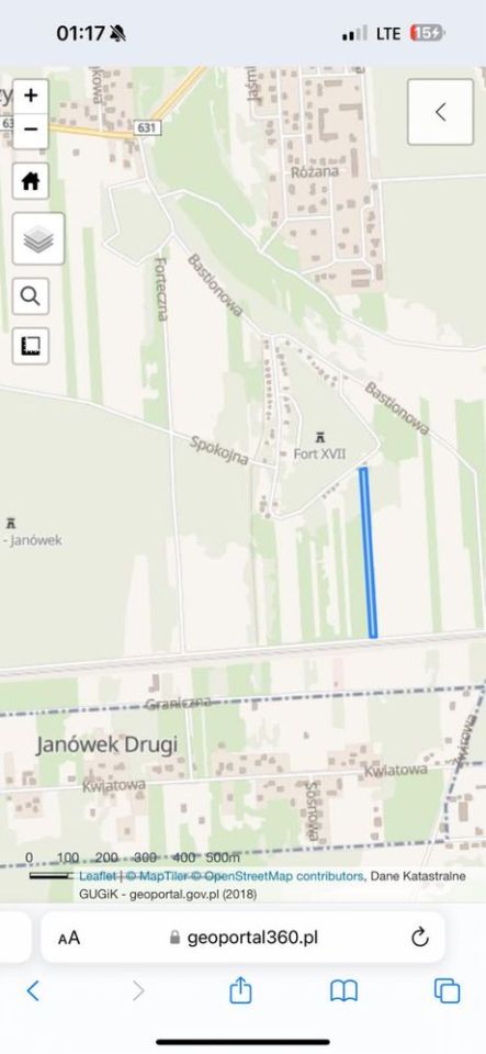 Działka inwestycyjna Janówek Pierwszy. Zdjęcie 4