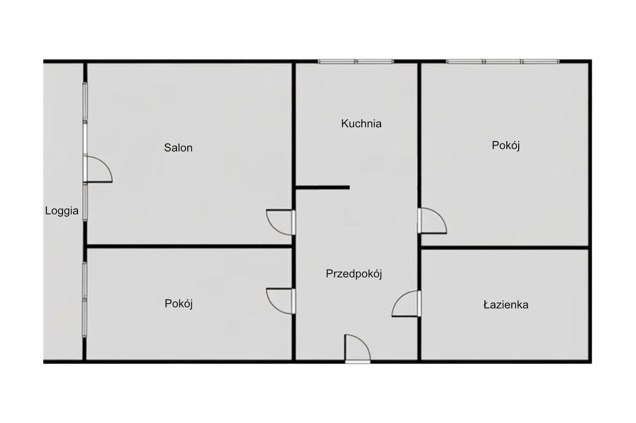 Mieszkanie 3-pokojowe Koszalin Centrum, ul. Artura Grottgera. Zdjęcie 15