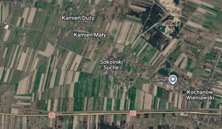Działka budowlana Sokolniki Suche