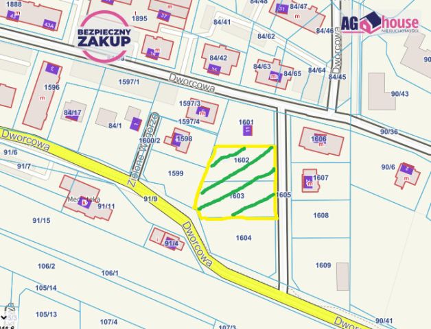 Działka inwestycyjna Straszyn, ul. Dworcowa. Zdjęcie 2