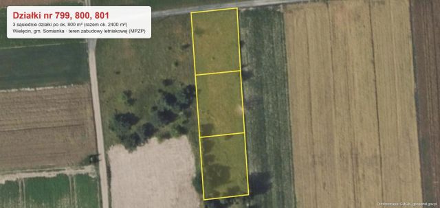 Działka rekreacyjna Wielęcin. Zdjęcie 1