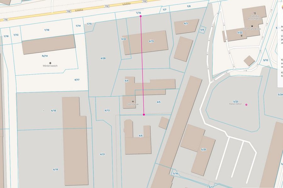 Działka inwestycyjna Konstantynów Łódzki, ul. Łódzka. Zdjęcie 2