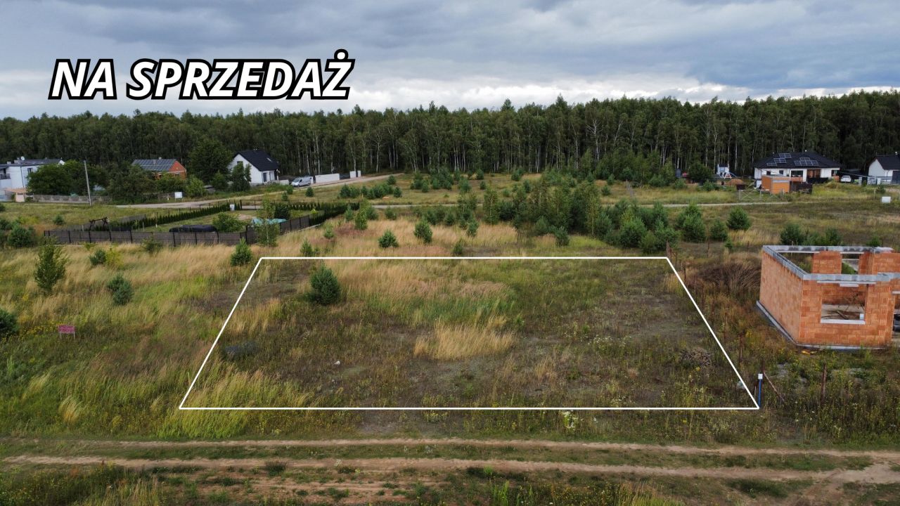 Działka budowlana Wymysłowo. Zdjęcie 1