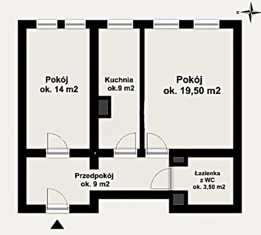 Mieszkanie 2-pokojowe Wrocław, ul. gen. Ignacego Prądzyńskiego. Zdjęcie 8