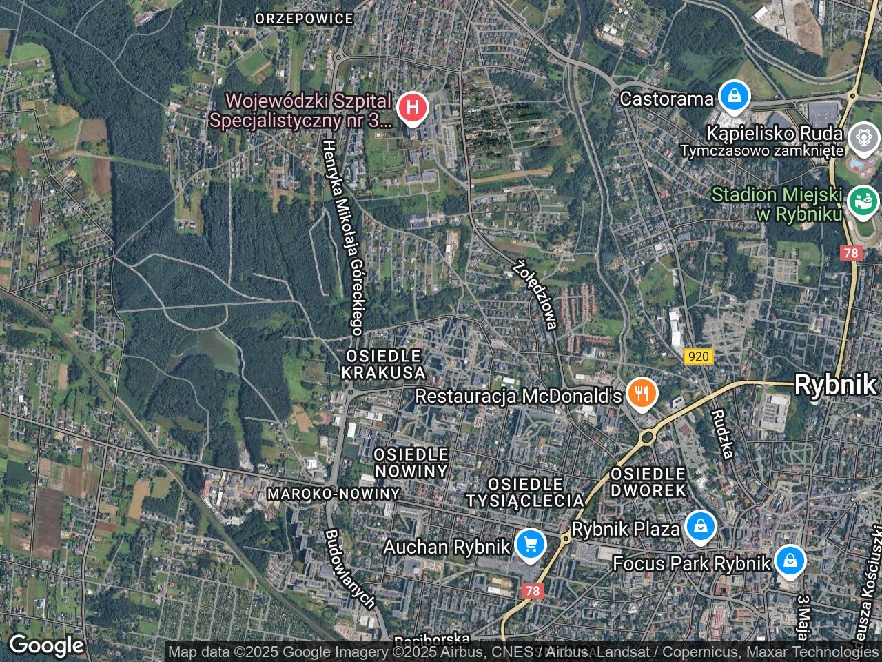 Mieszkanie 3-pokojowe Rybnik Maroko-Nowiny, ul. Wawelska