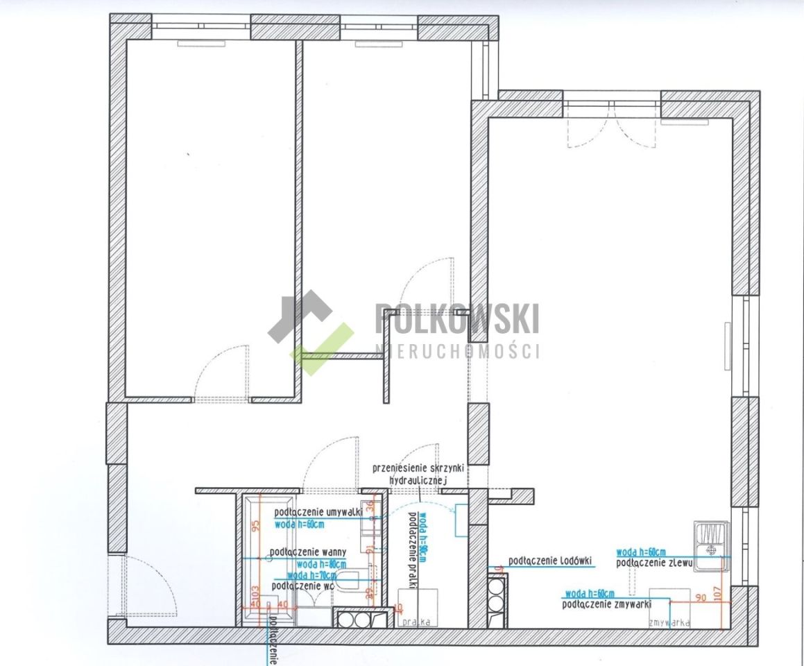 Mieszkanie 3-pokojowe Ząbki, ul. Józefa Piłsudskiego. Zdjęcie 16
