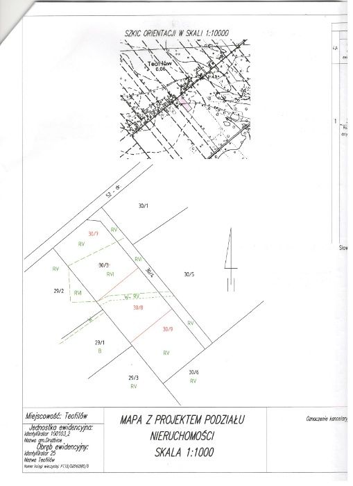 Działka budowlana Teofilów. Zdjęcie 7