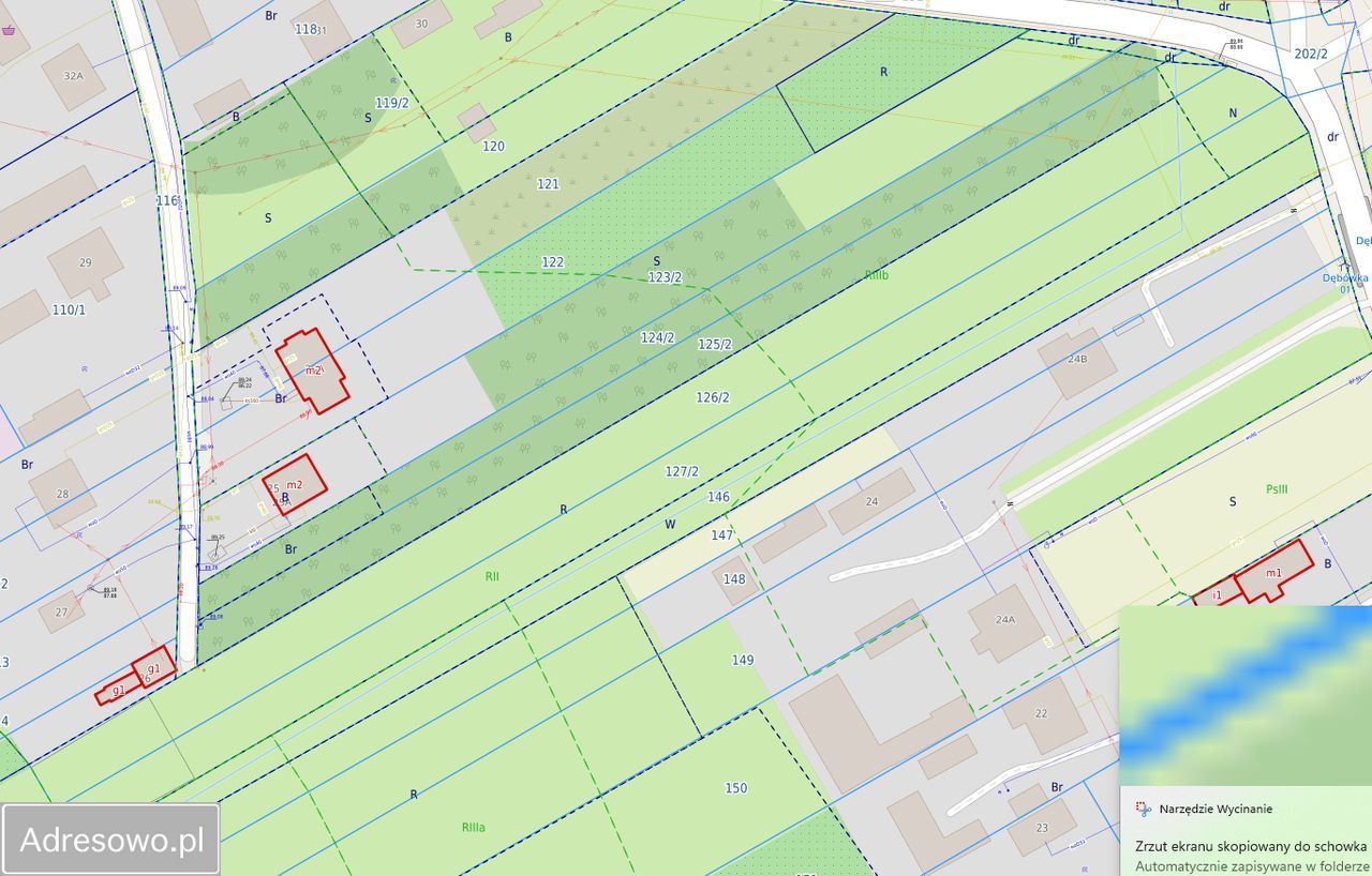 Działka rolno-budowlana Dębówka. Zdjęcie 3