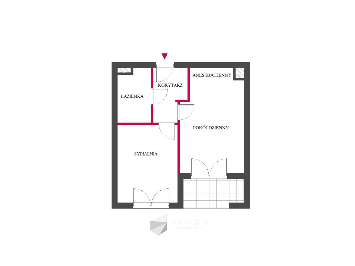 Mieszkanie 2-pokojowe Poznań Dębiec, ul. 28 Czerwca 1956 r.. Zdjęcie 16