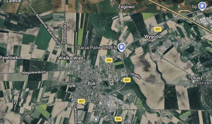 Działka rod Buk, ul. św. Rocha