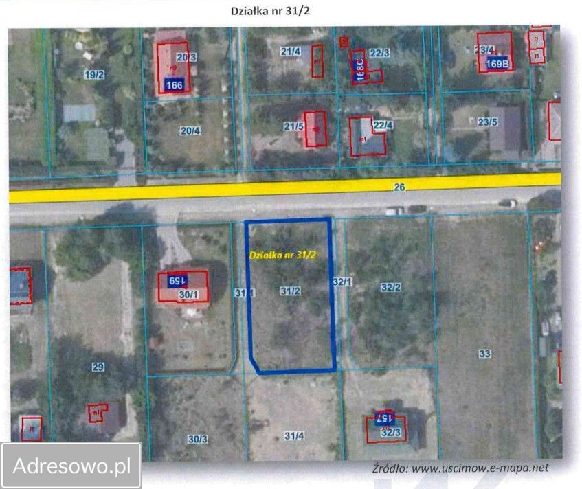 Działka budowlana Krasne. Zdjęcie 1