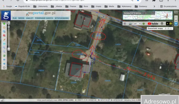 Działka budowlana Tarnowskie Góry Sowice, ul. Bolesława Skórki