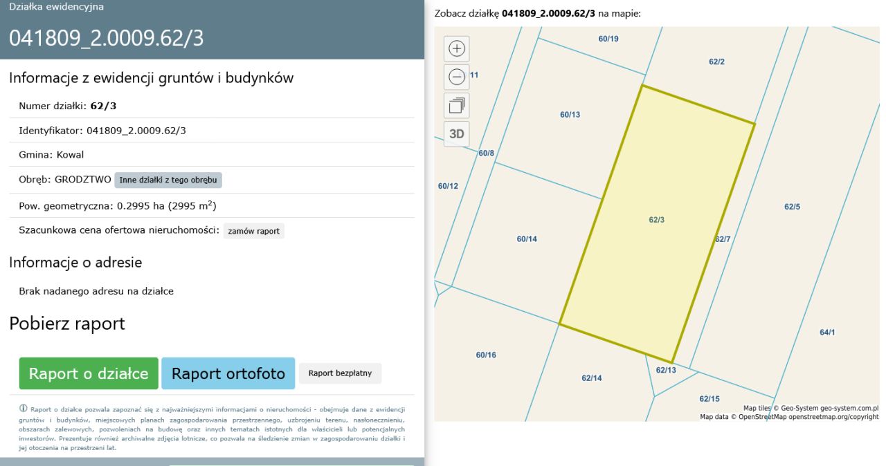 Działka budowlana Grodztwo. Zdjęcie 3