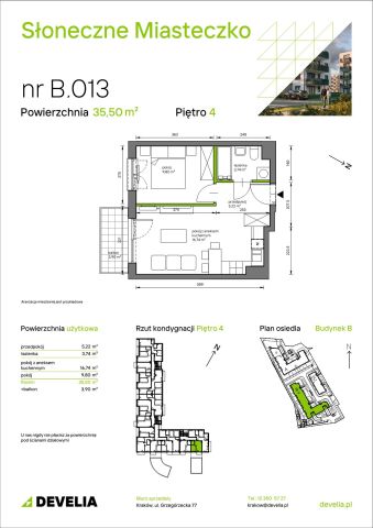 Mieszkanie 2-pokojowe Kraków Bieżanów, ul. Henryka i Karola Czeczów. Zdjęcie 7