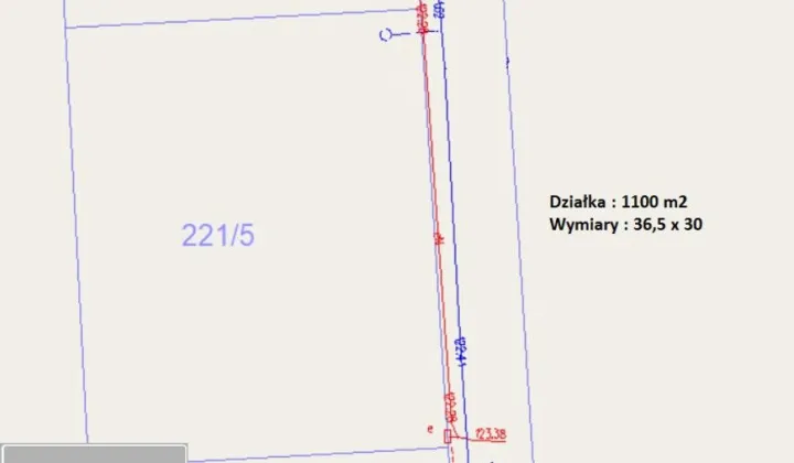 Działka budowlana Klonowiec Stary
