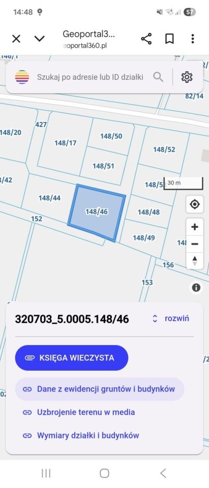 Działka budowlana Kamień Pomorski