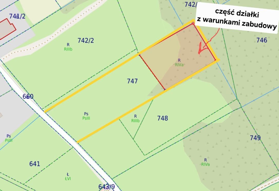 Działka budowlana Żółków, boczna od ul. Jana z Dukli. Zdjęcie 3