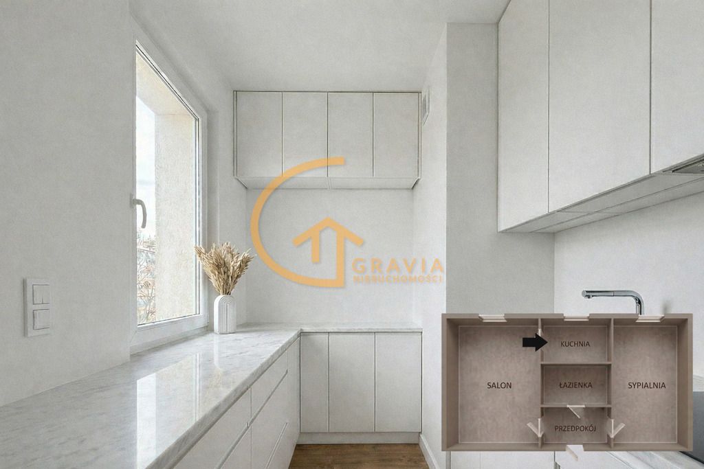 Mieszkanie 2-pokojowe Gdańsk Przymorze, ul. Piastowska. Zdjęcie 2