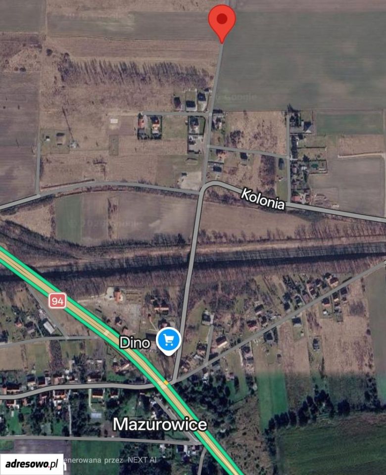 Działka budowlana Mazurowice, os. Kolonia. Zdjęcie 6