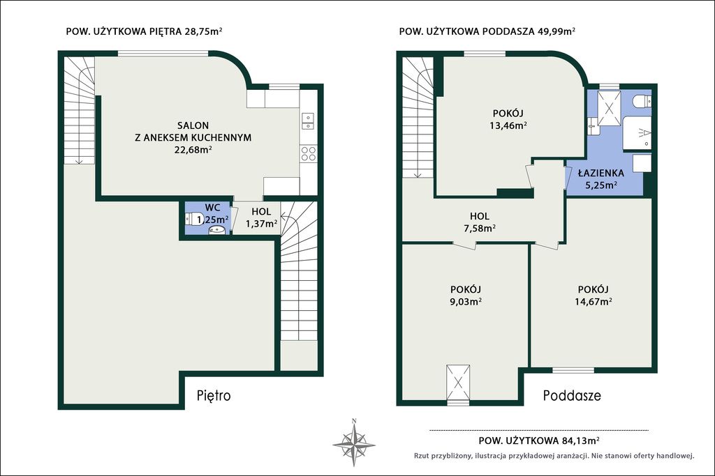 Mieszkanie 4-pokojowe Warszawa Wawer, ul. Kaszmirowa. Zdjęcie 44