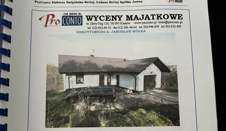dom wolnostojący, 5 pokoi Kraków Kosocice, ul. Szczegów