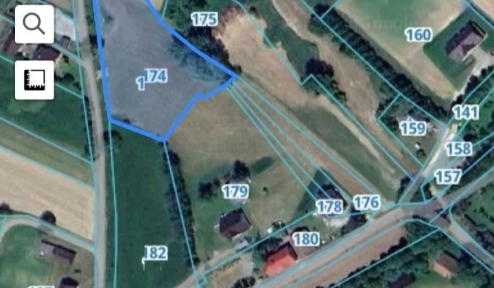 Działka budowlana Stróże